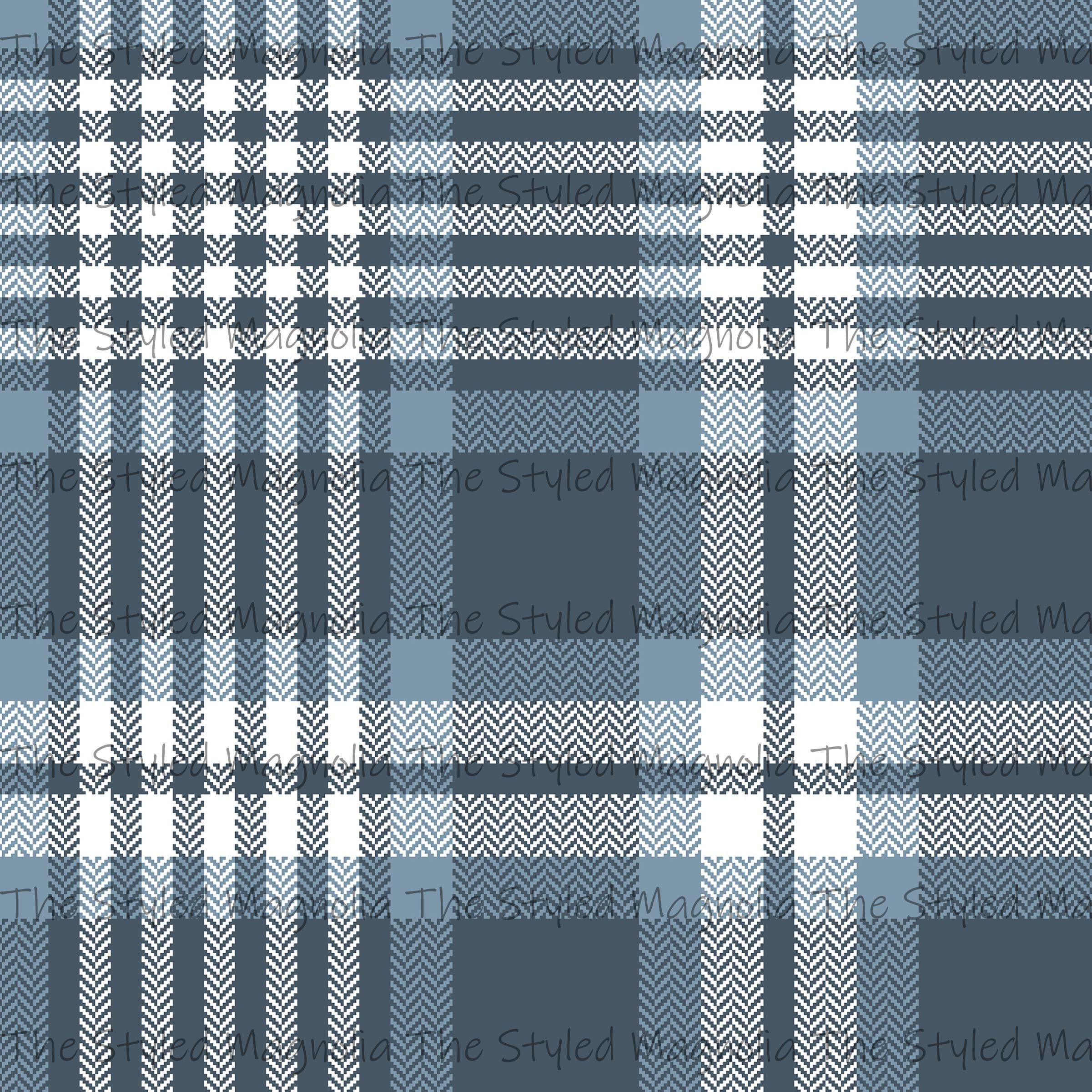 PICK-A-PRINT: SOFT BLUE PLAID