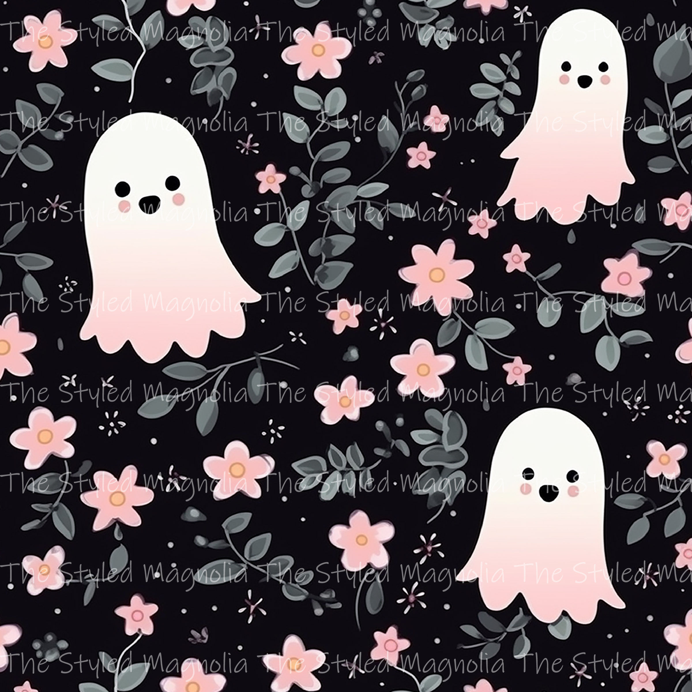 PICK-A-PRINT: LITTLE SWEET GHOSTS