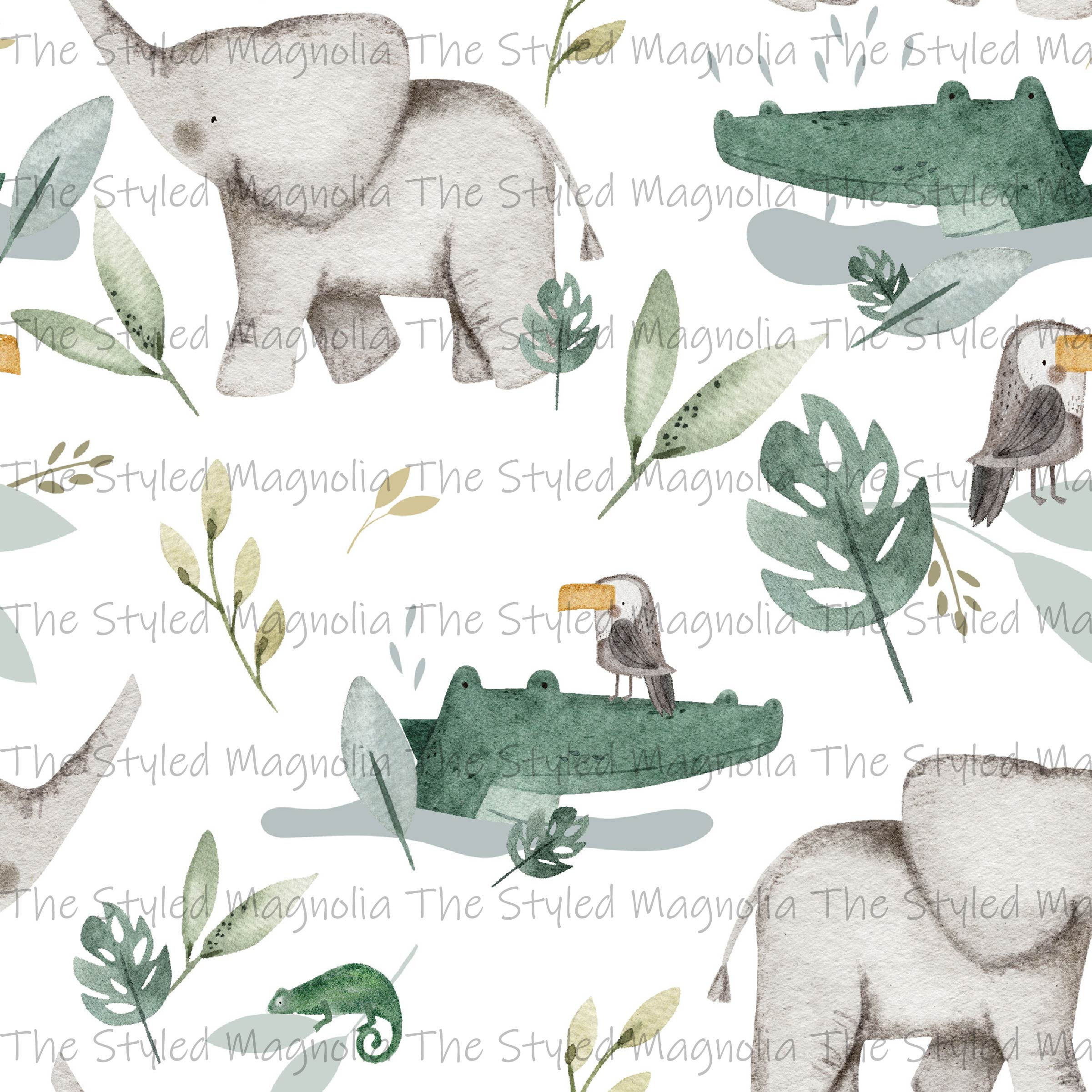 PICK-A-PRINT: THE LITTLEST ELEPHANT
