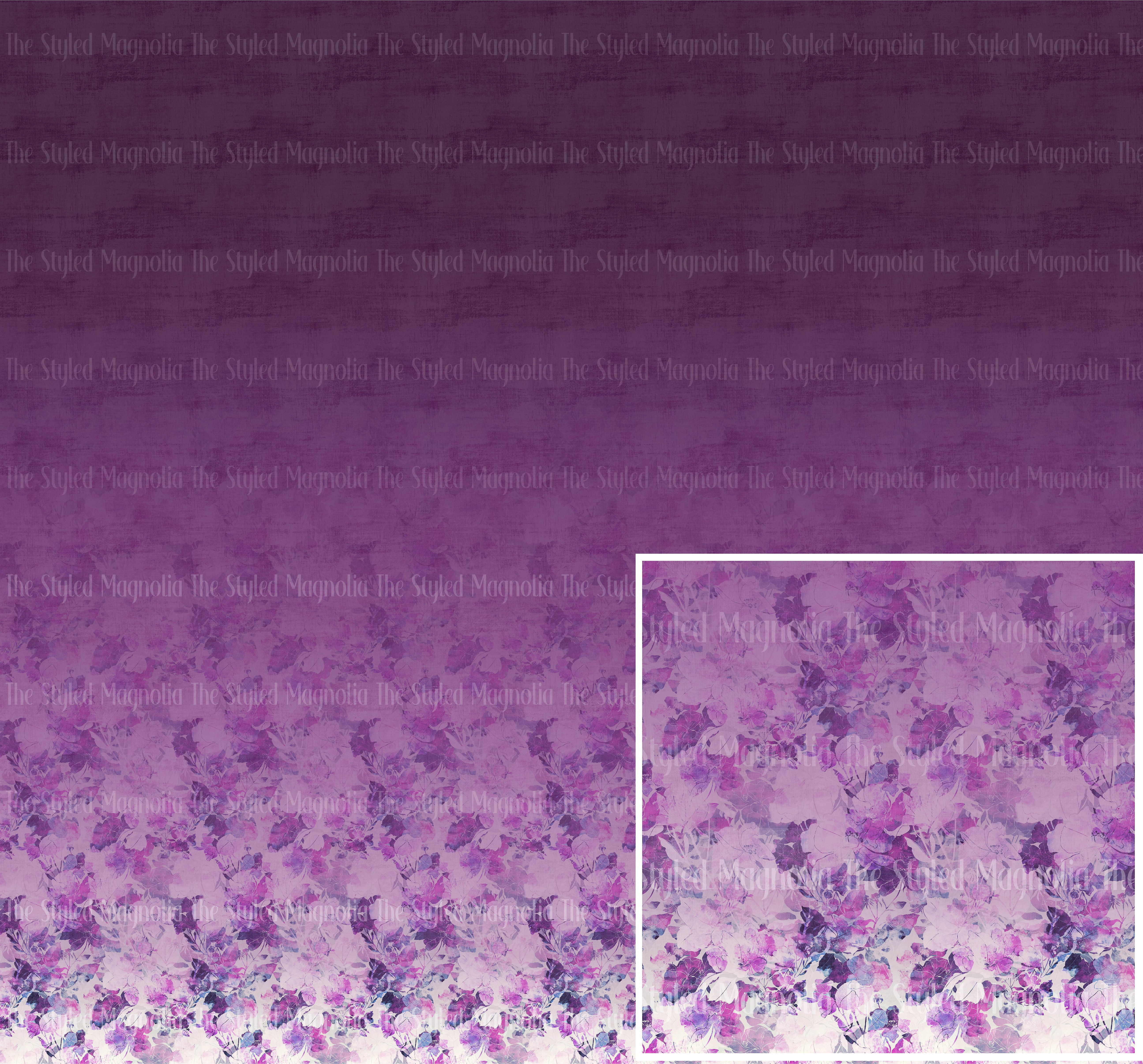 PICK-A-PRINT: PURPLE HAZE (1.5 YARD PANEL)