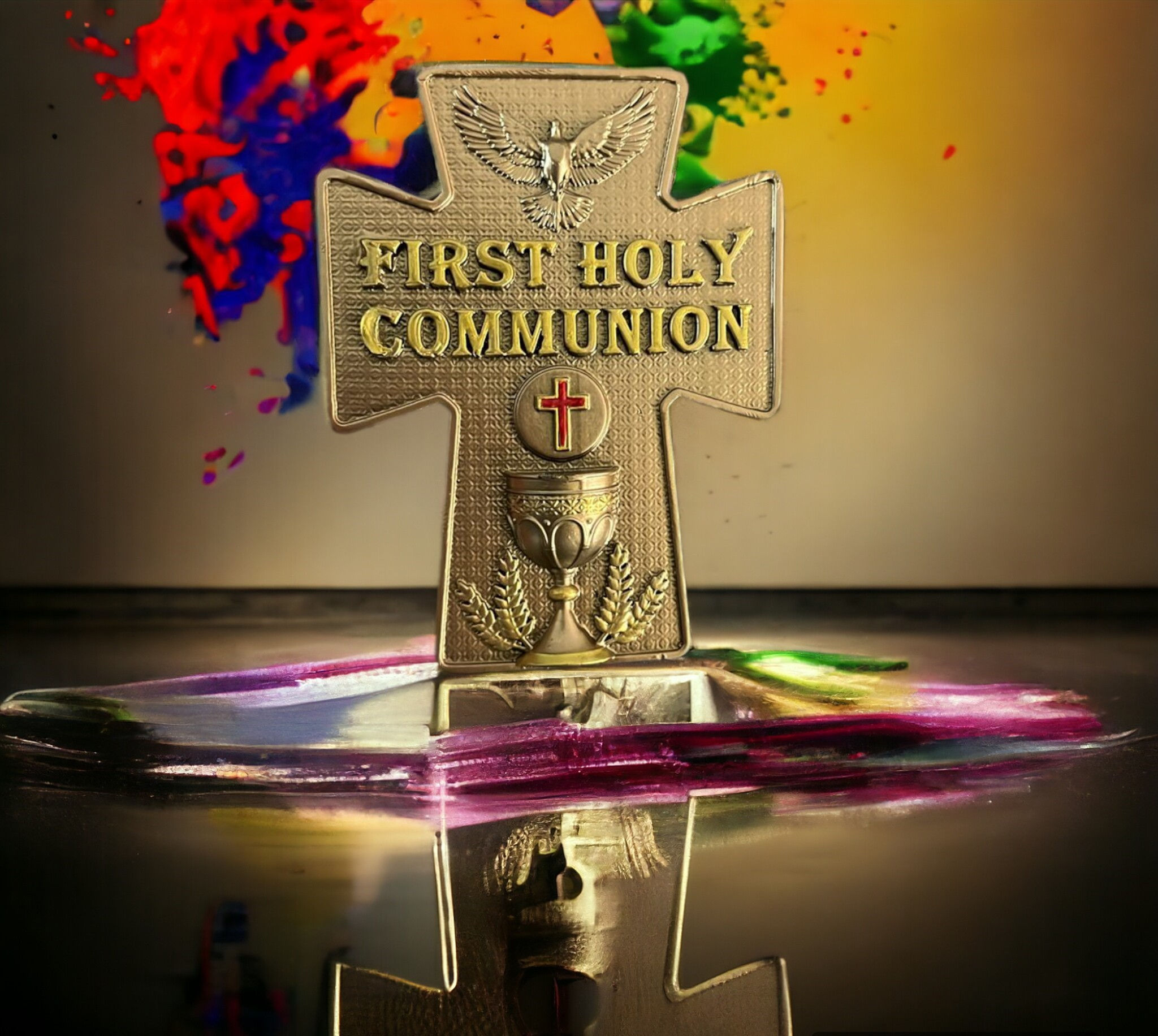 First Holy Communion Eternity Cross - Thankyou/Return Gifts for Boys & Girls