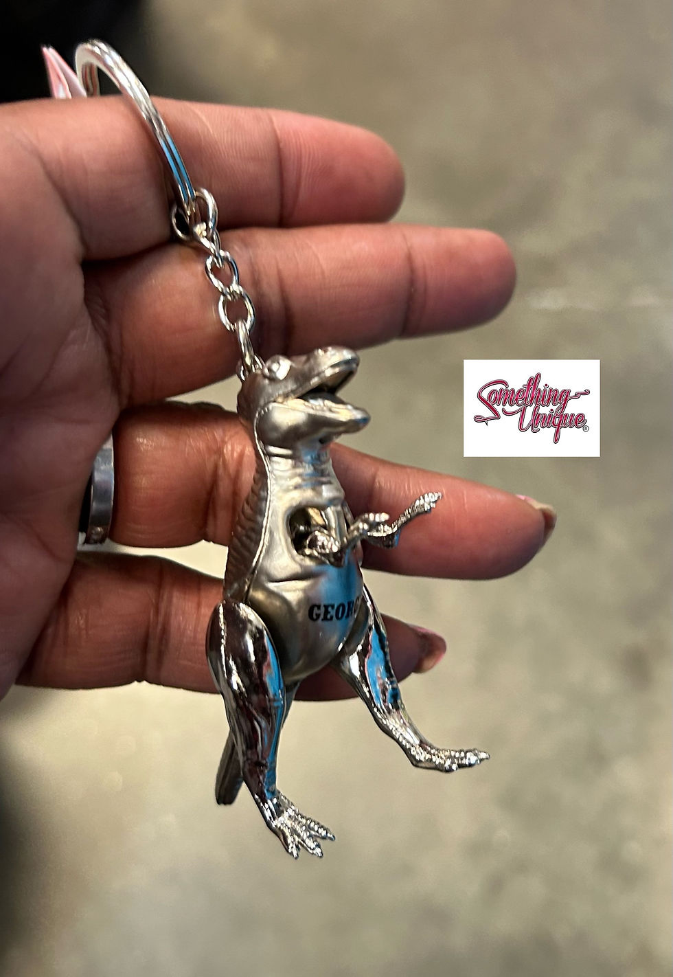 GA Alligator Keychain