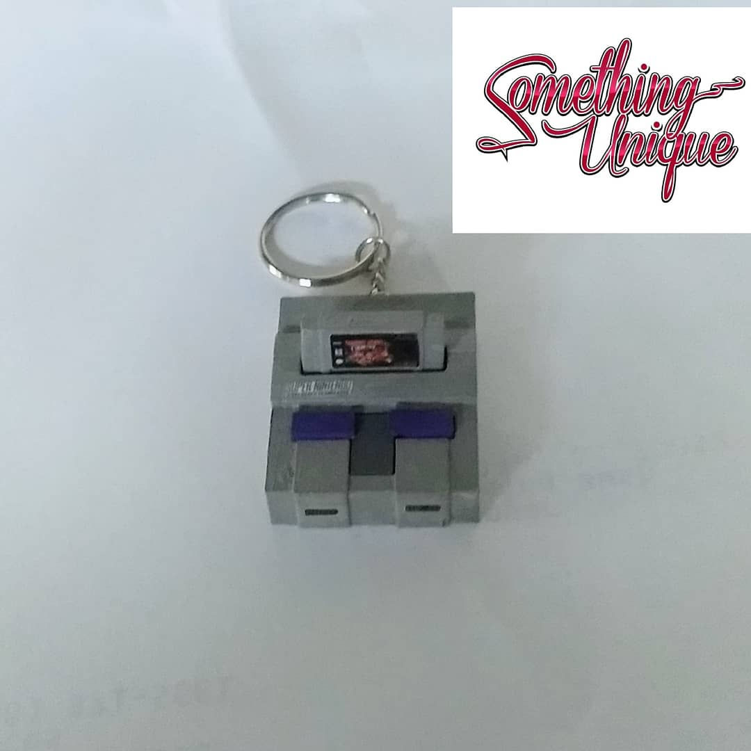 Super Nintendo Keychain Console