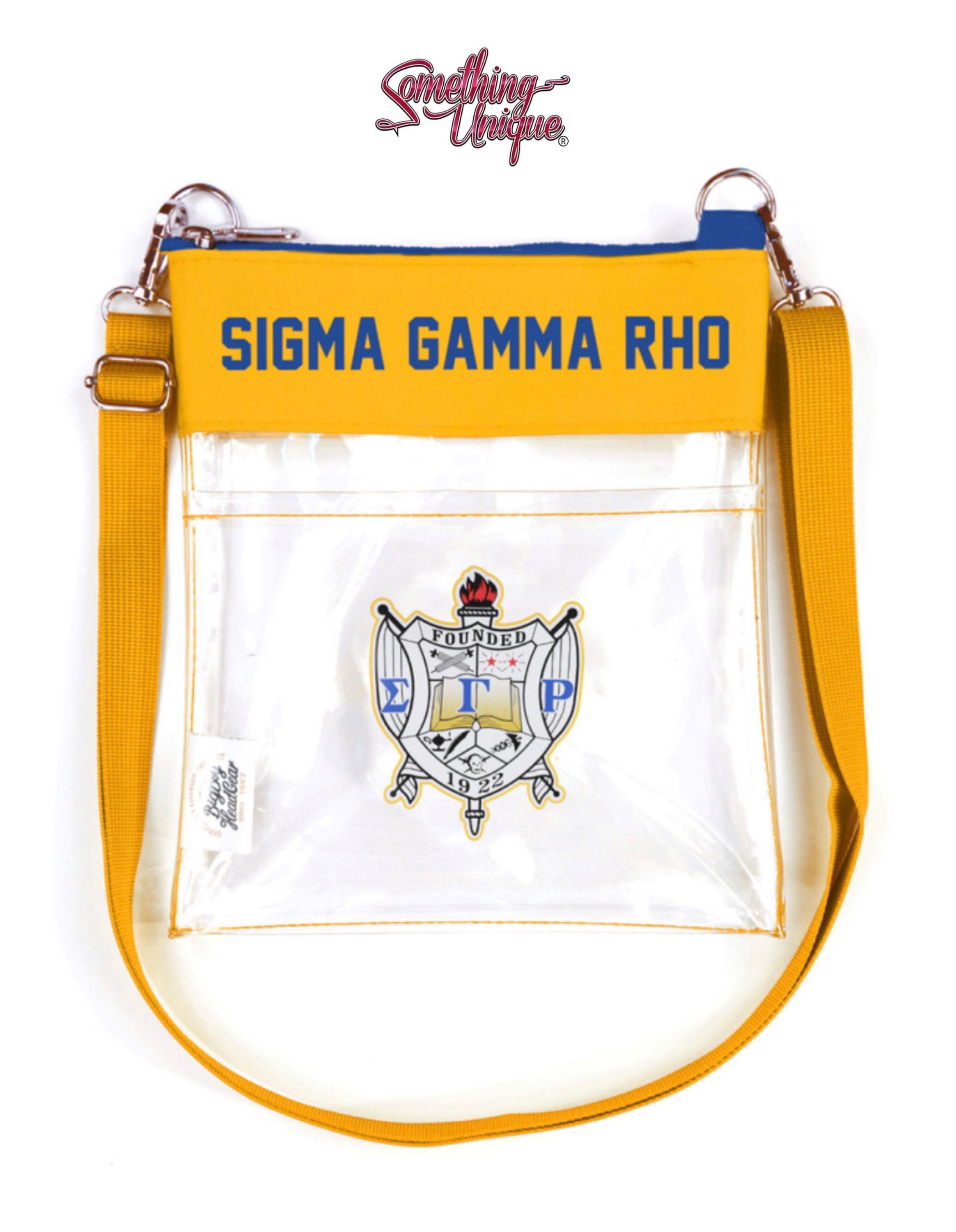Sigma Gamma Rho Clear Crossover Handbag 
