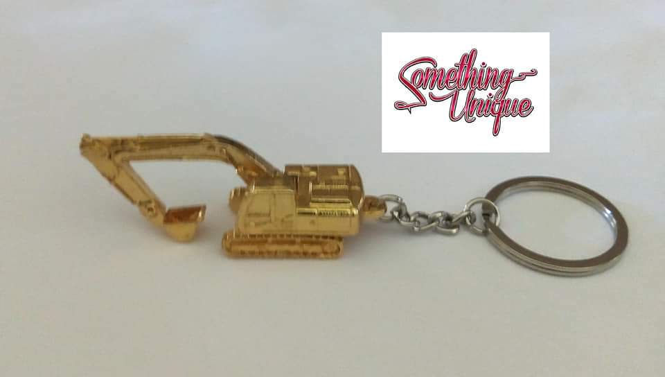 Mini Excavator Keychain