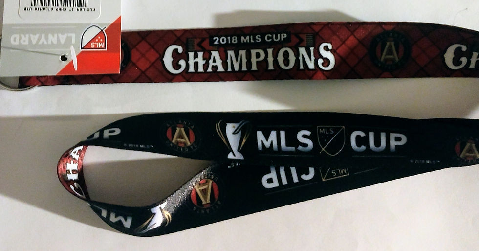 Atlanta United Championship Lanyard