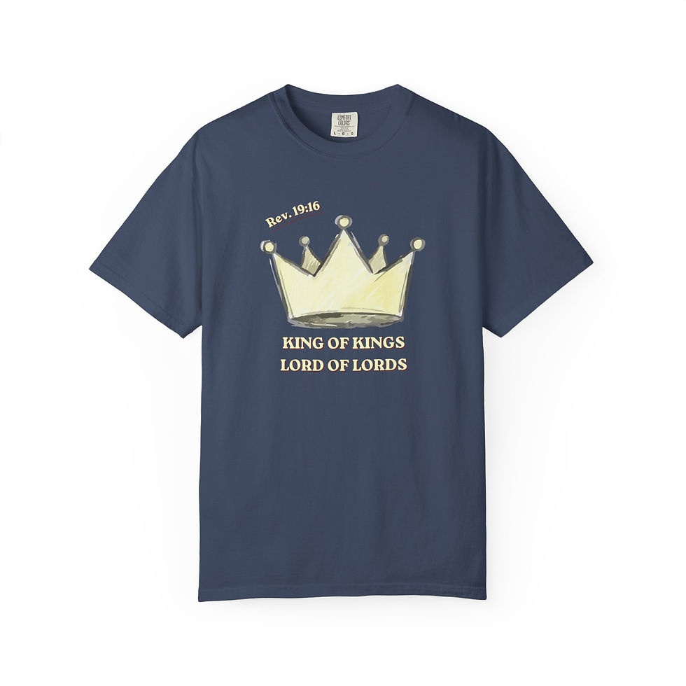 Thumbnail: King of Kings Concert T-Shirt — 'King of Kings, Lord of Lords' Event Tee