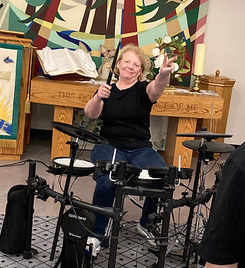 Llamas - Aj on drums.JPEG