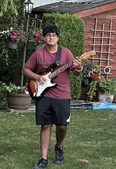 The Steve Grohl Band Drish in back yard 1.JPEG