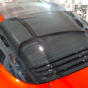 Alpine  équipée de films solaires automobile à Evreux dans l'atelier Dark Windows