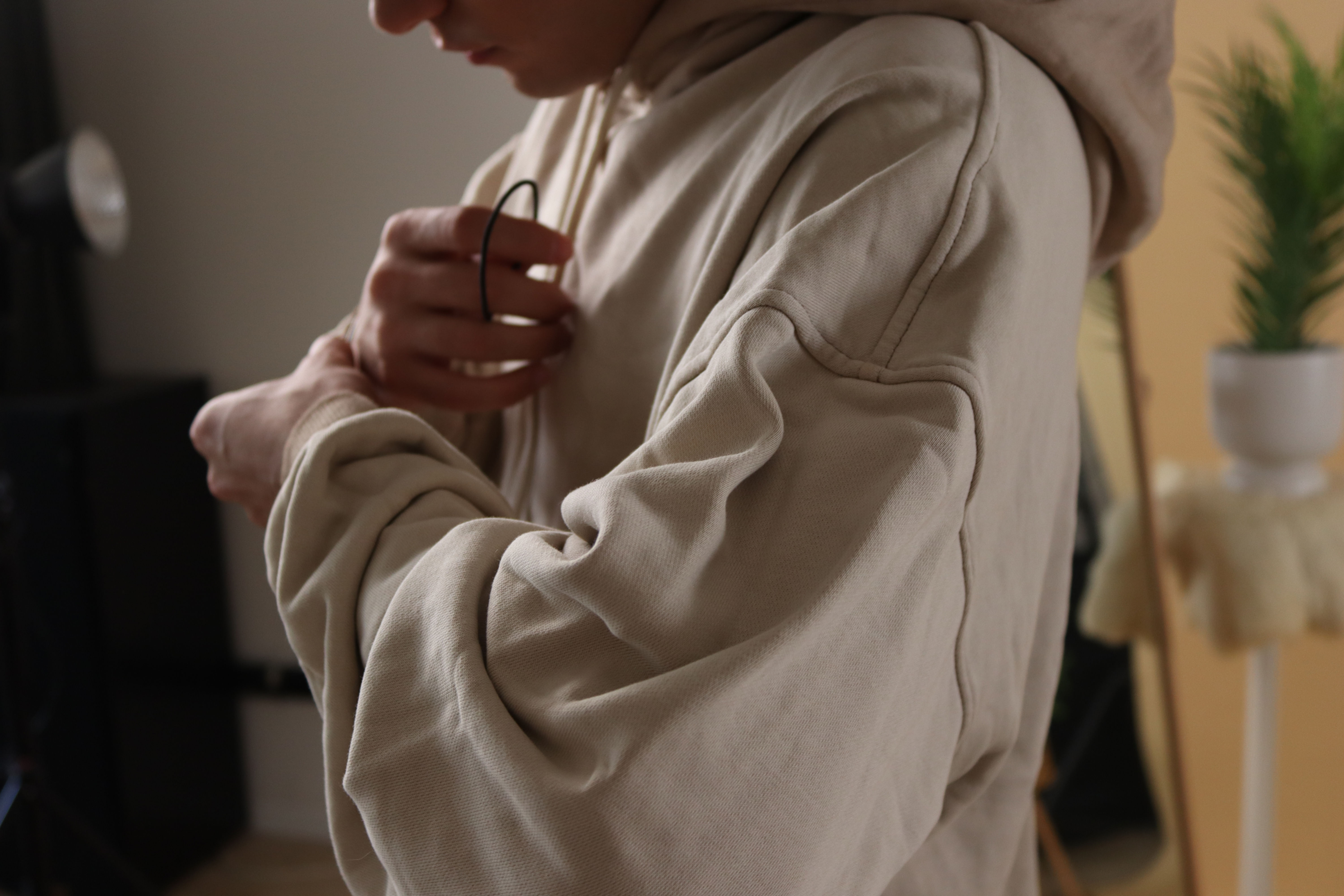 קפוצ'ון חום בהיר