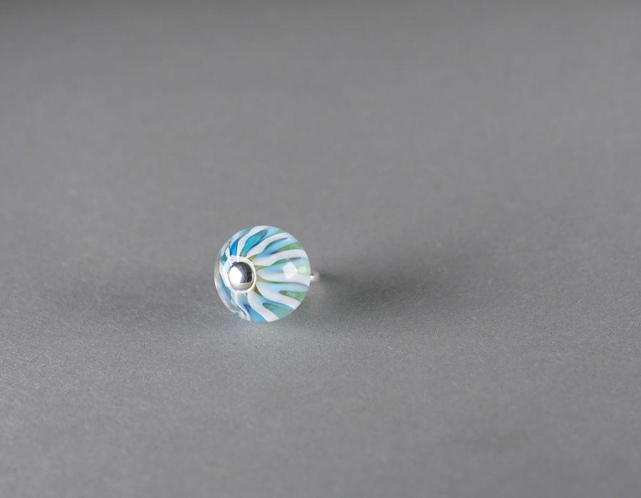 Miniaturbild: Lamellenperle als Kettenanhänger (03)