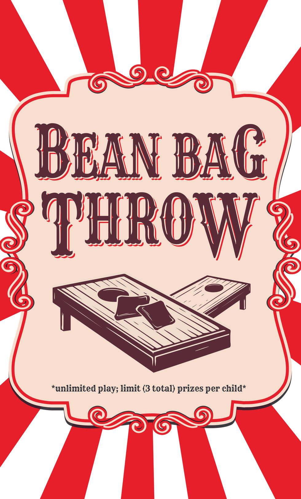 2025 Summer Picnic - Game Signage 2