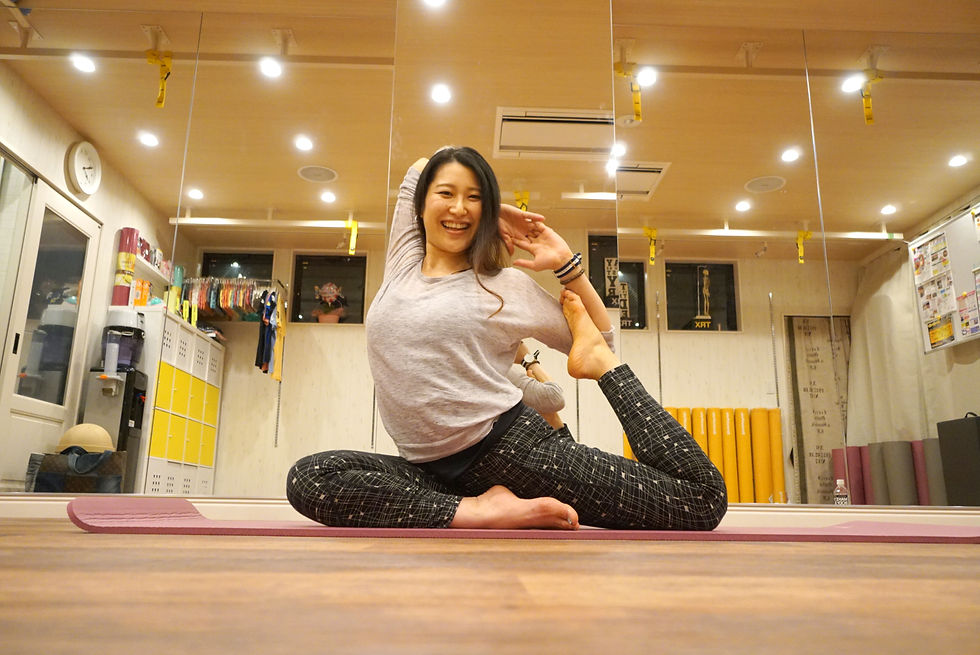 岩田理佐,studio ohana FITNESS,名古屋,瑞穂区,ジム,アロマヨガ,