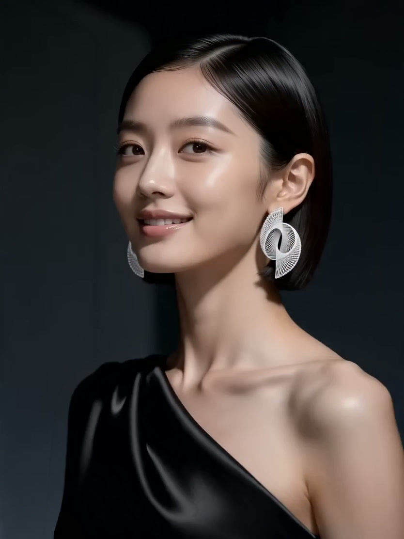Miniaturbild: X Mobius Lucia Diamond Earrings