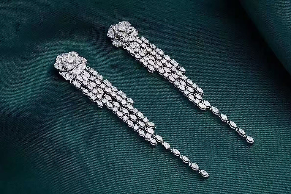 Miniaturbild: X Shooting Star Diamond Earrings