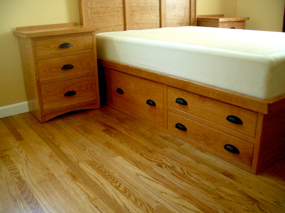 MISSION STYLE CHERRY CHESTBED