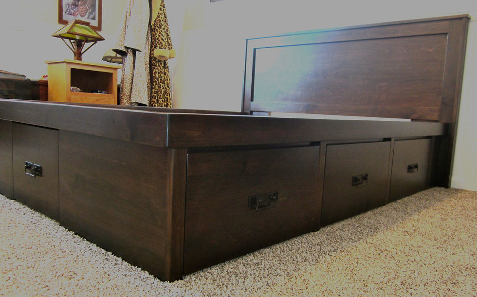 SHAKER SINGLE HIGH CHESTBED