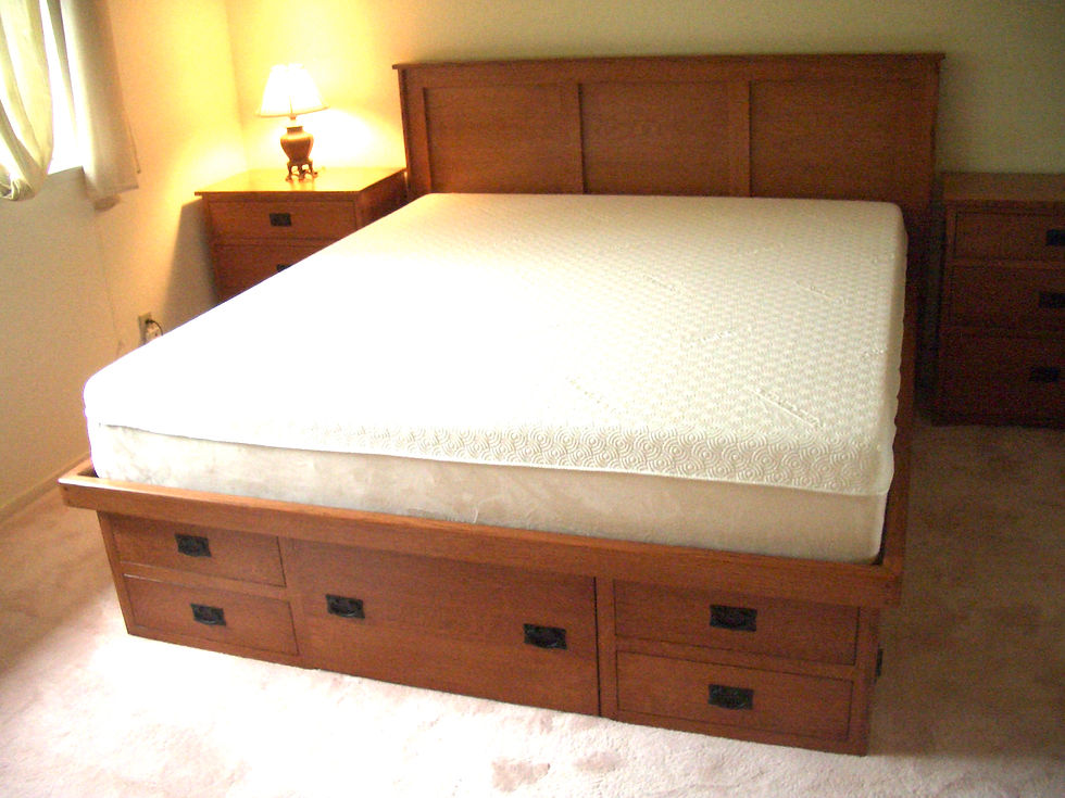 MISSION STYLE CHESTBED