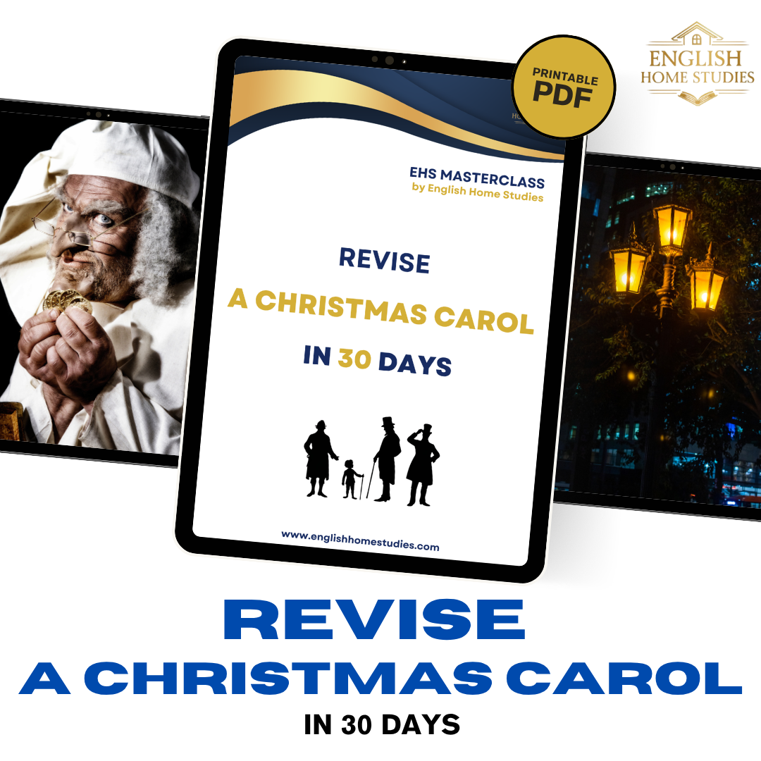 Revise A Christmas Carol in 30 Days - GCSE English Revision Plan