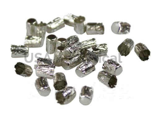 Thumbnail: USA-4072 - Tin Capsules, Pressed, 3.2 x 4mm, 250 pcs