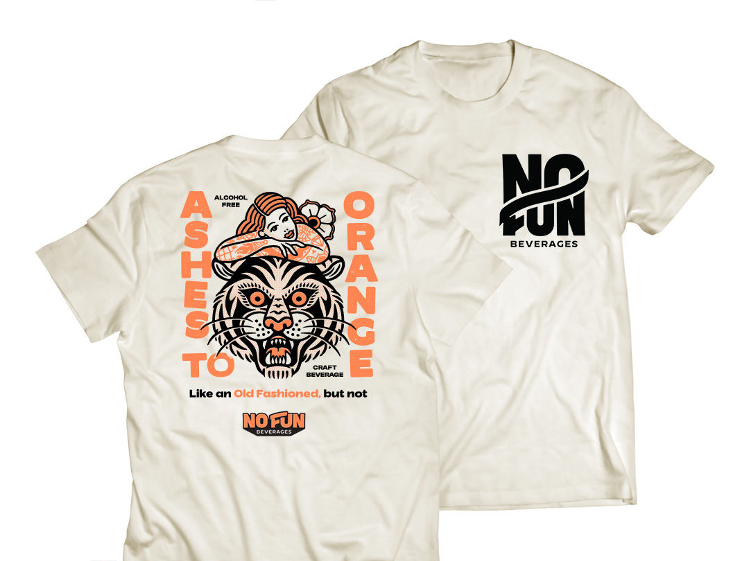 Ashes to Orange Tee