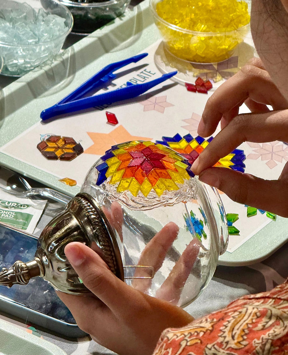 Mosaic Lamp Workshop