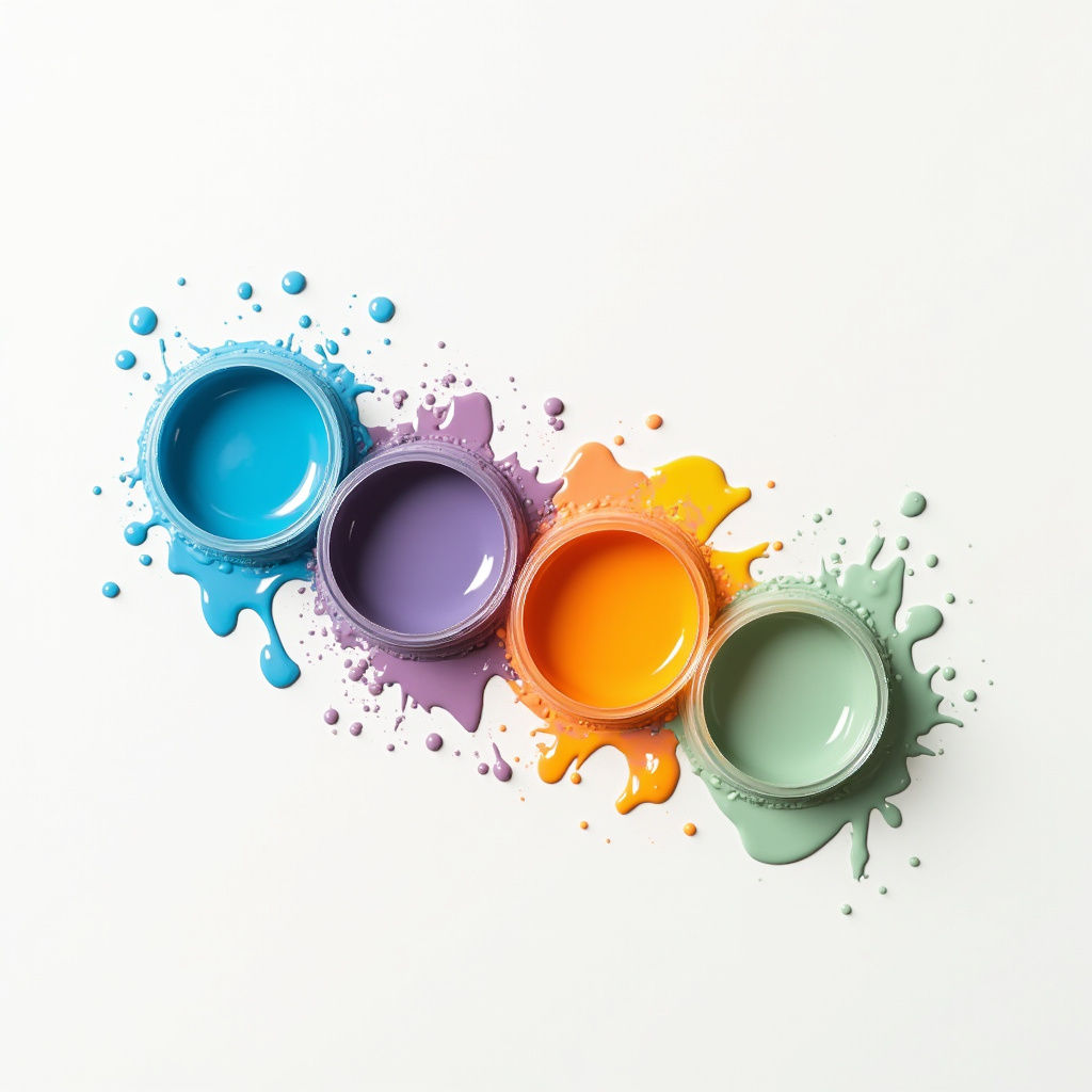 Rainbow Washable Paint