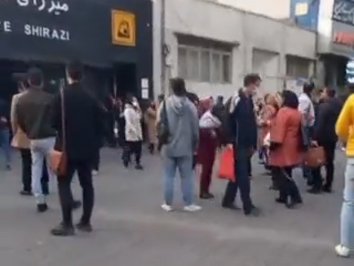 Suppressive forces of the Islamic Republic attack innocent citizens in the streets