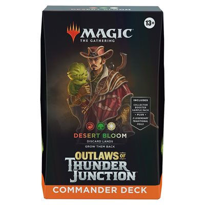 MTG: Outlaws Of Thunder Junction: Desert Bloom Commander Deck