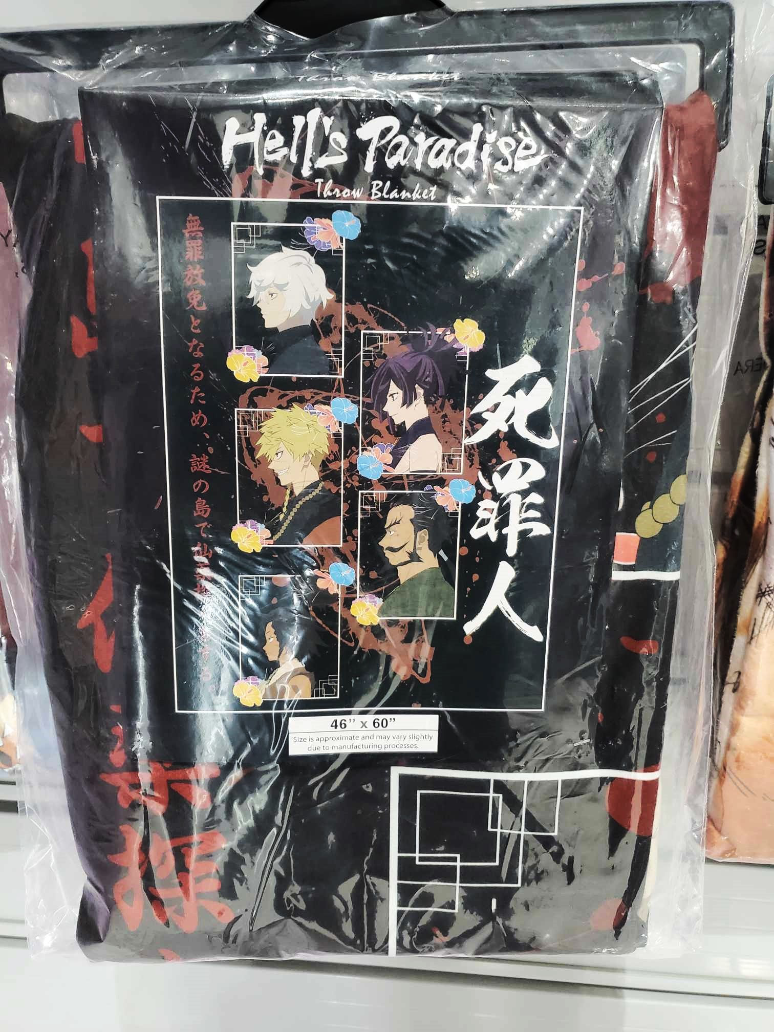 Hell's Paradise Throw Blanket