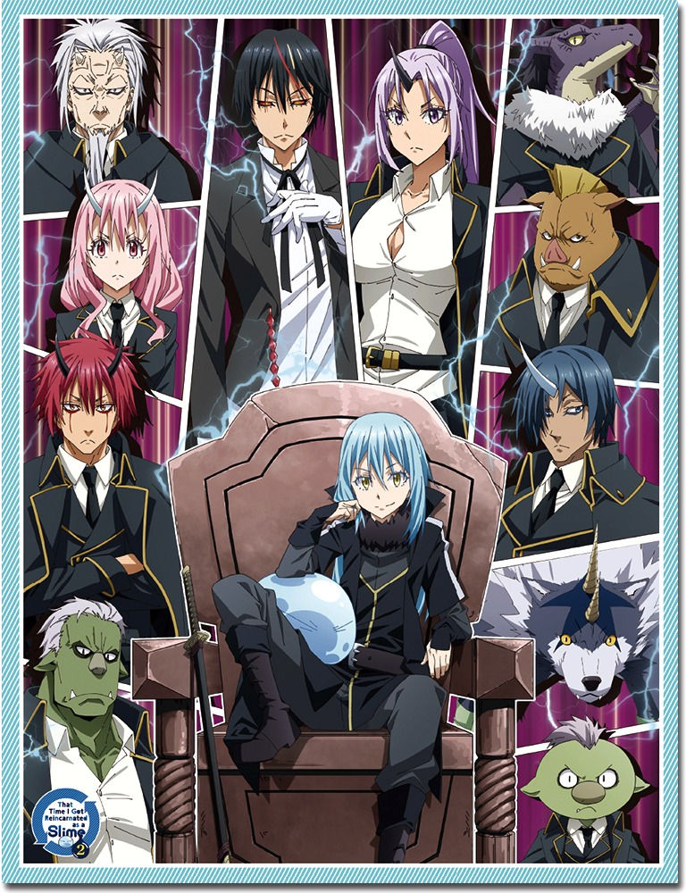 Thumbnail: Time I got Reincarnated As a Slime Throw Blanket