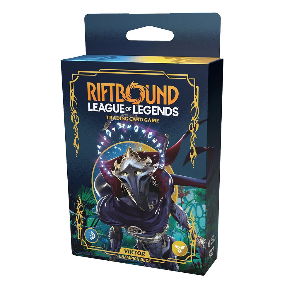 Riftbound League of Legends TCG Origins Champion Deck: Viktor