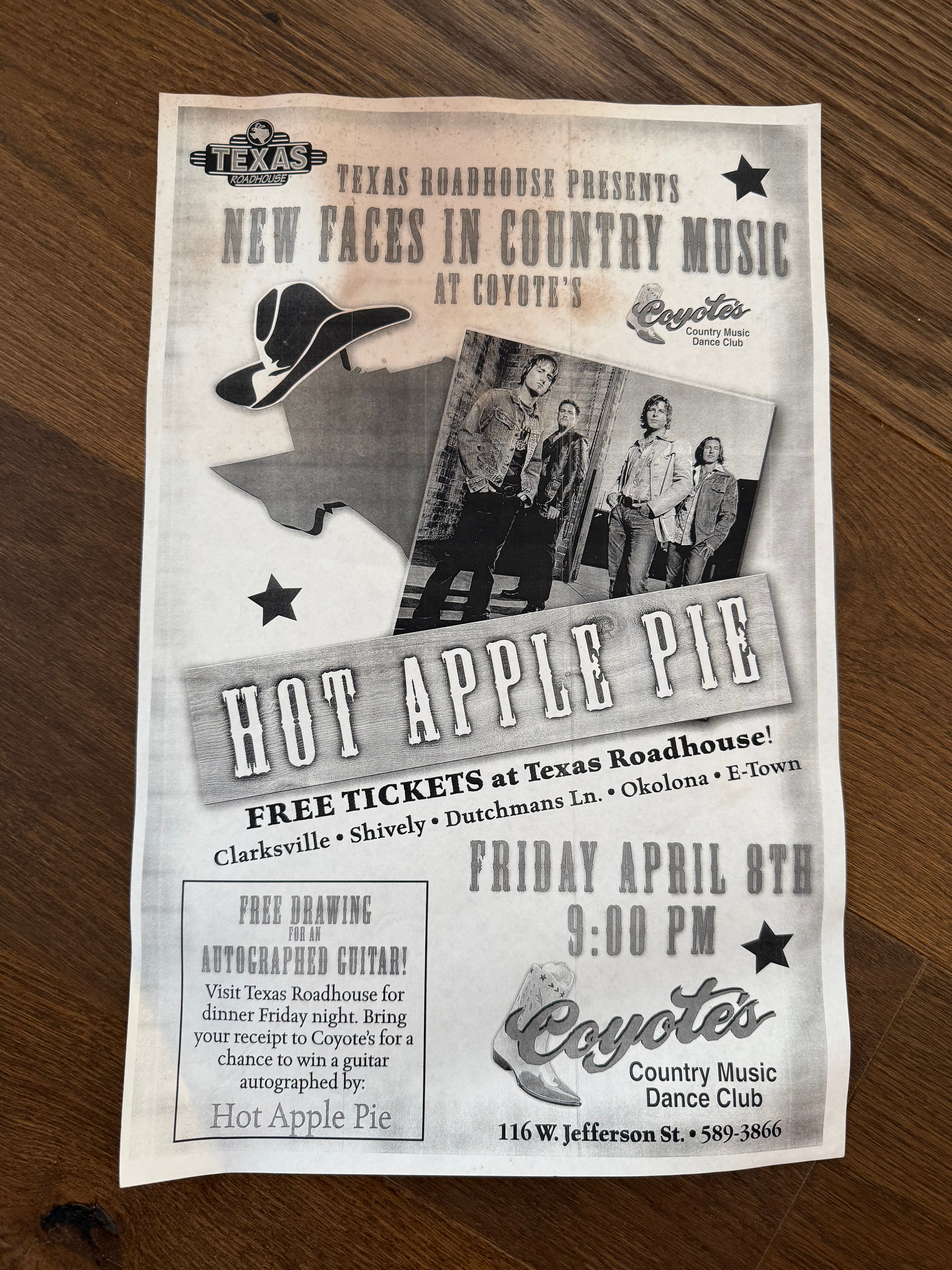 Hot Apple Pie Show Poster