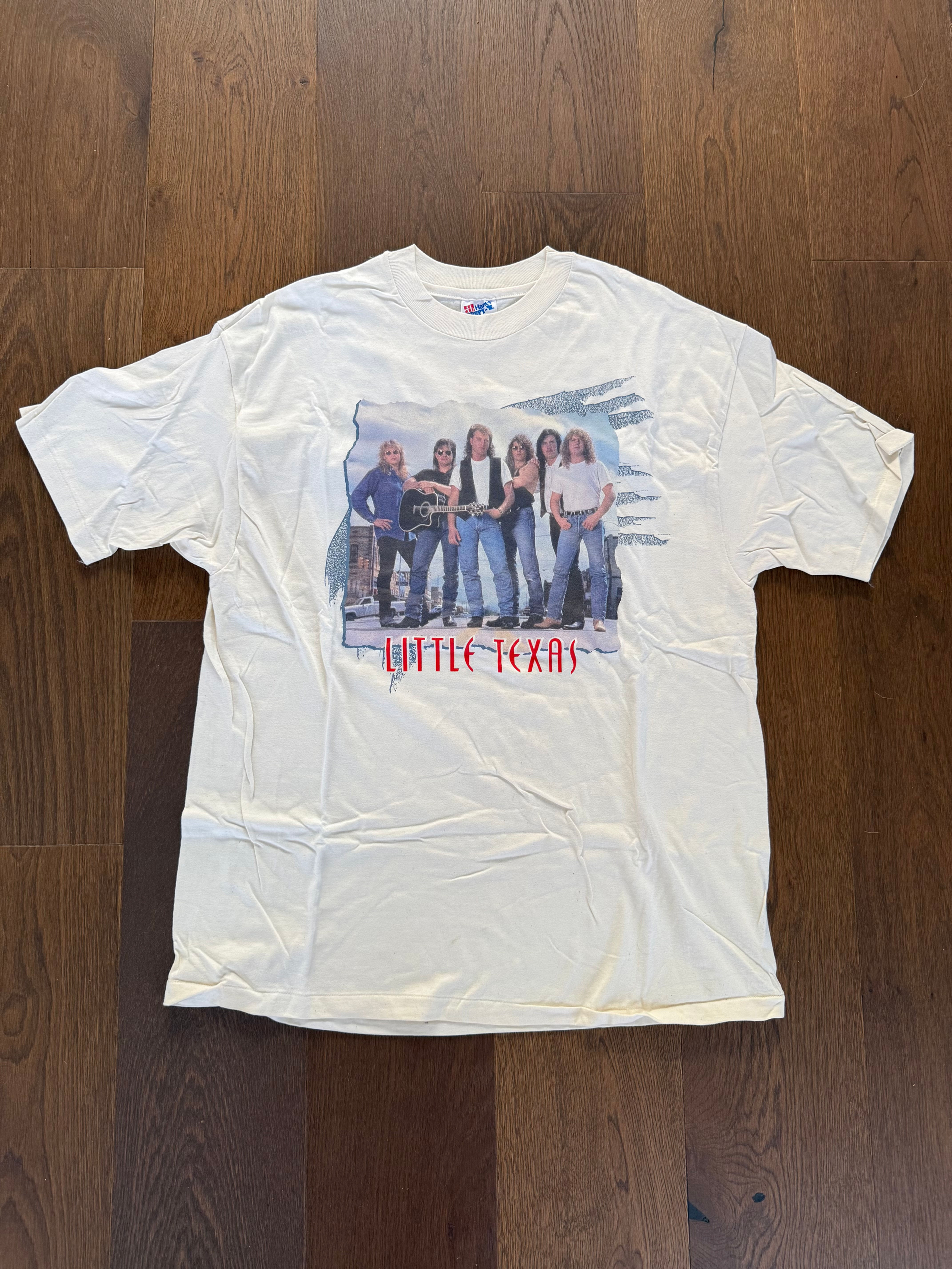 Vintage Little Texas God Blessed Texas T-Shirt