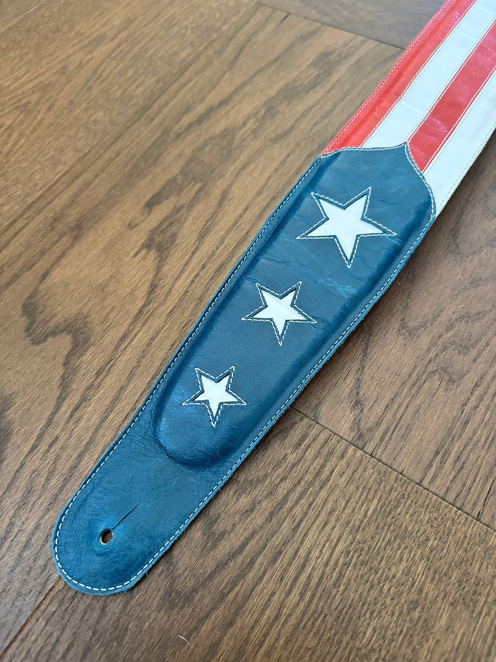 Thumbnail: Brady's Custom American Guitar Strap- God Blessed Texas Video 2020