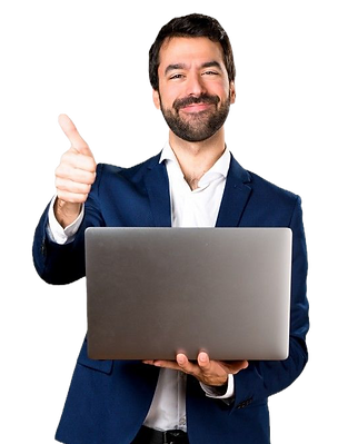 Handsome man with laptop _ Free Photo_edited.png