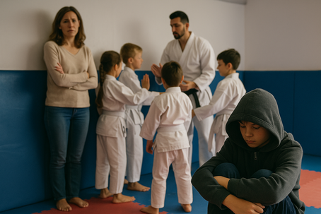 סיפור מהקליניקה: למה שמחתי למרות שהוא ישב בצד כל האימון?