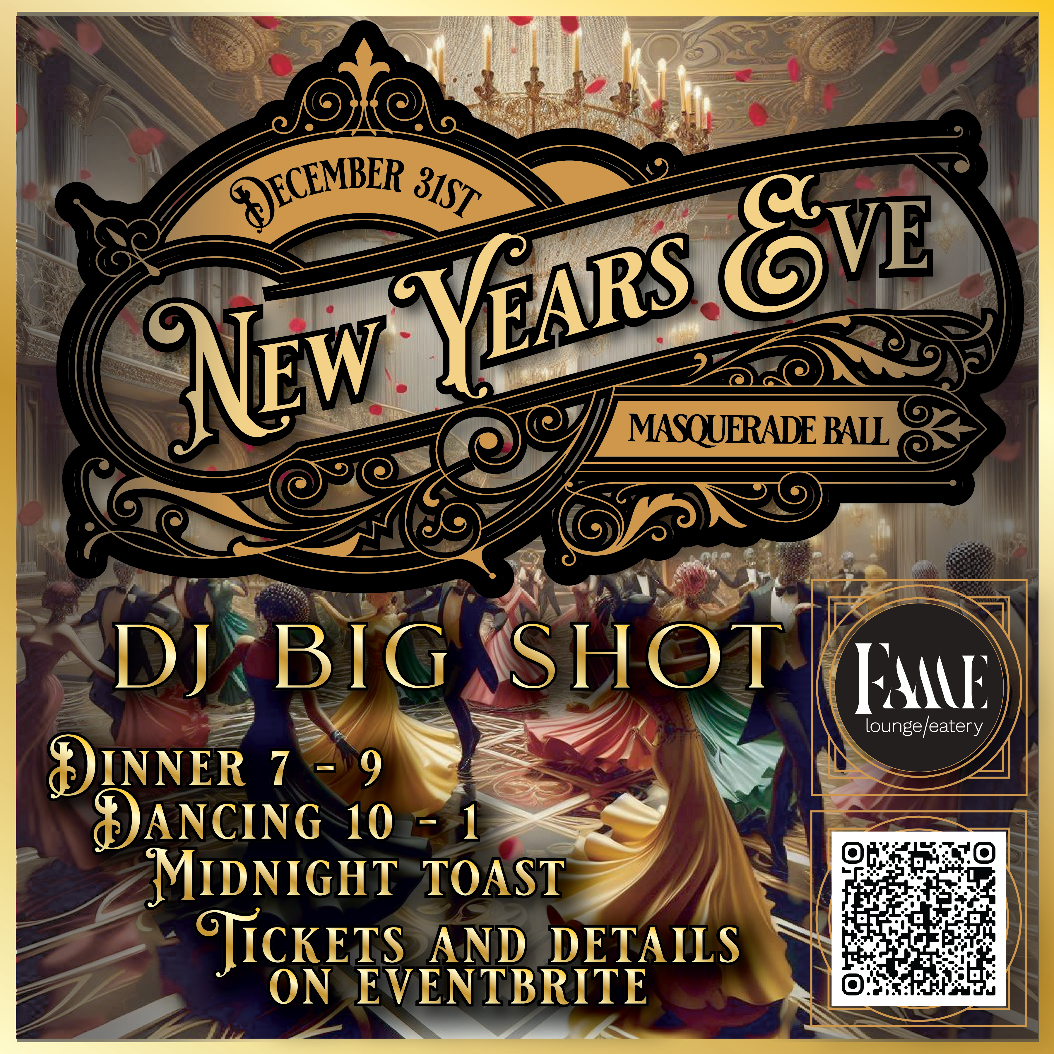 Masquerade New Years Eve Ball