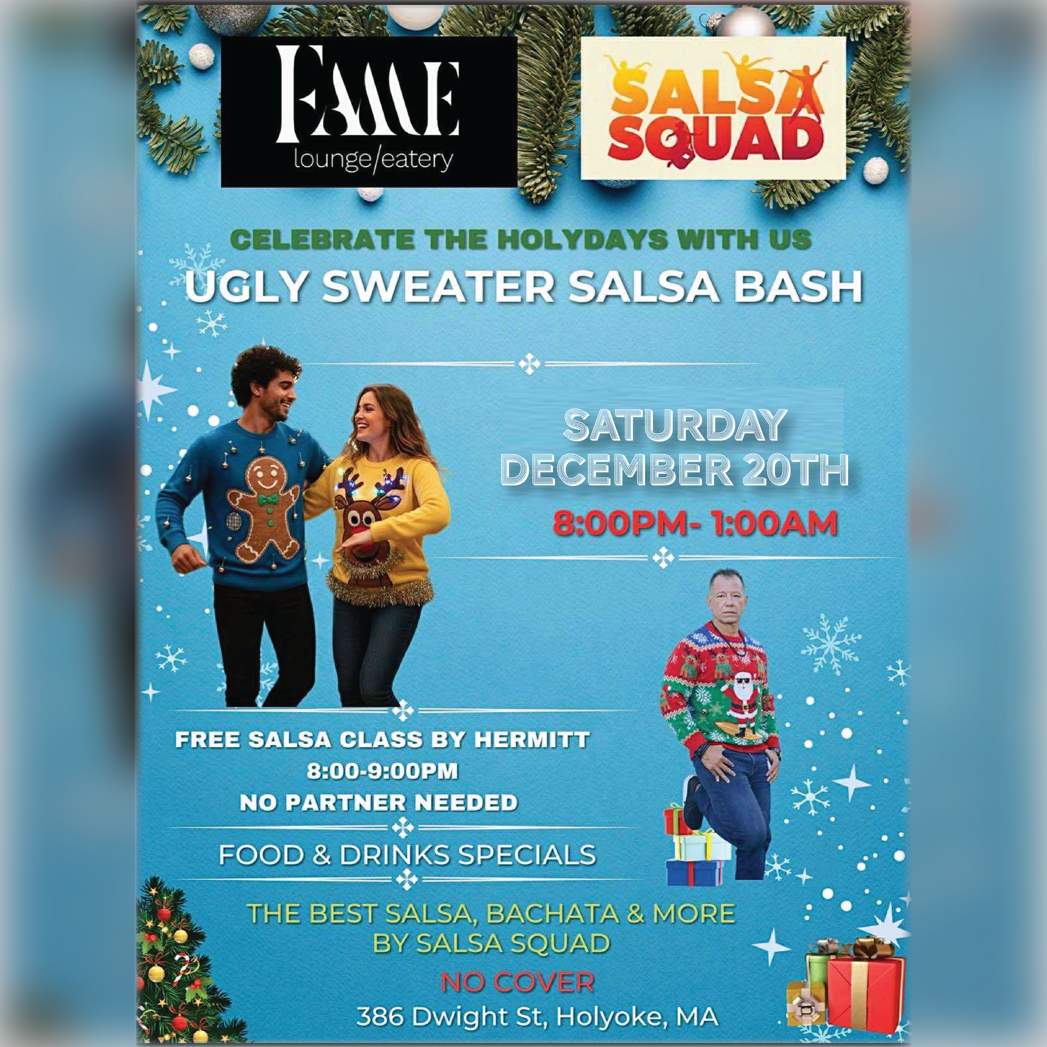 Ugly Sweater Salsa Bash