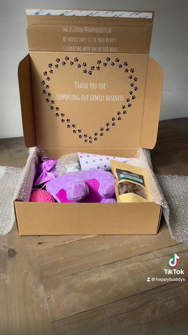 Thumbnail: Personalised Dog Birthday Gift Box