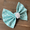 Thumbnail: pet bow tie in sky blue with white stars
