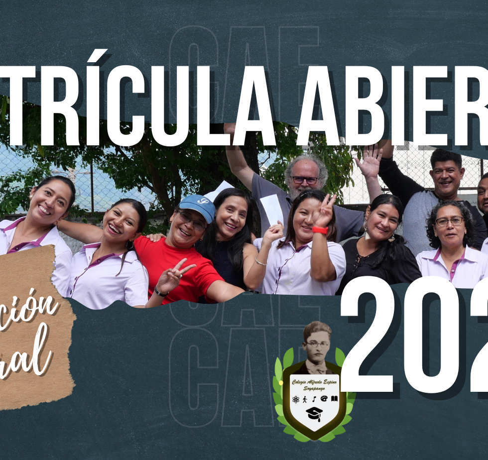 Inicio Colegio Alfredo Espino Soyapango