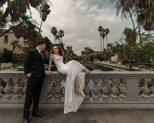 Balboa Park Elopement Photos | Tamara and Bobby