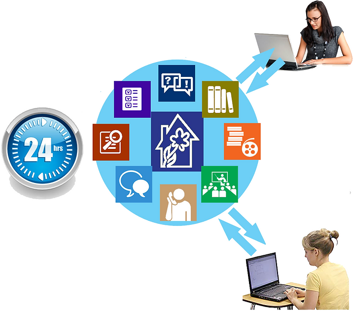 24 часа на дистанционном обучении