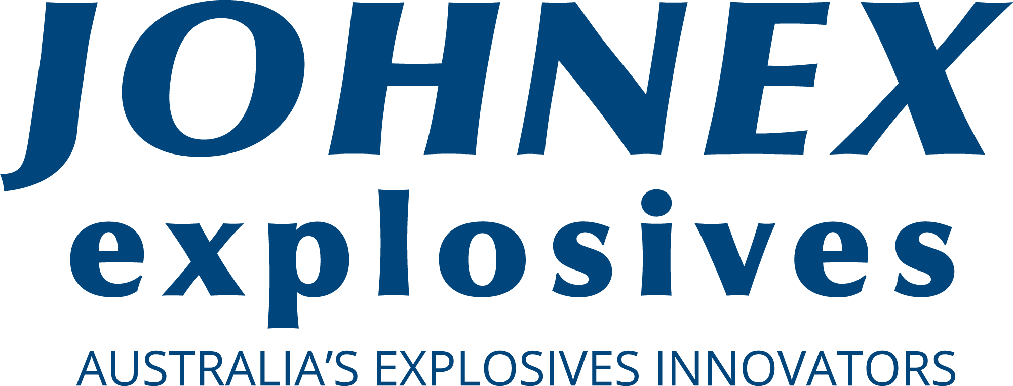 logo for johnex explosives