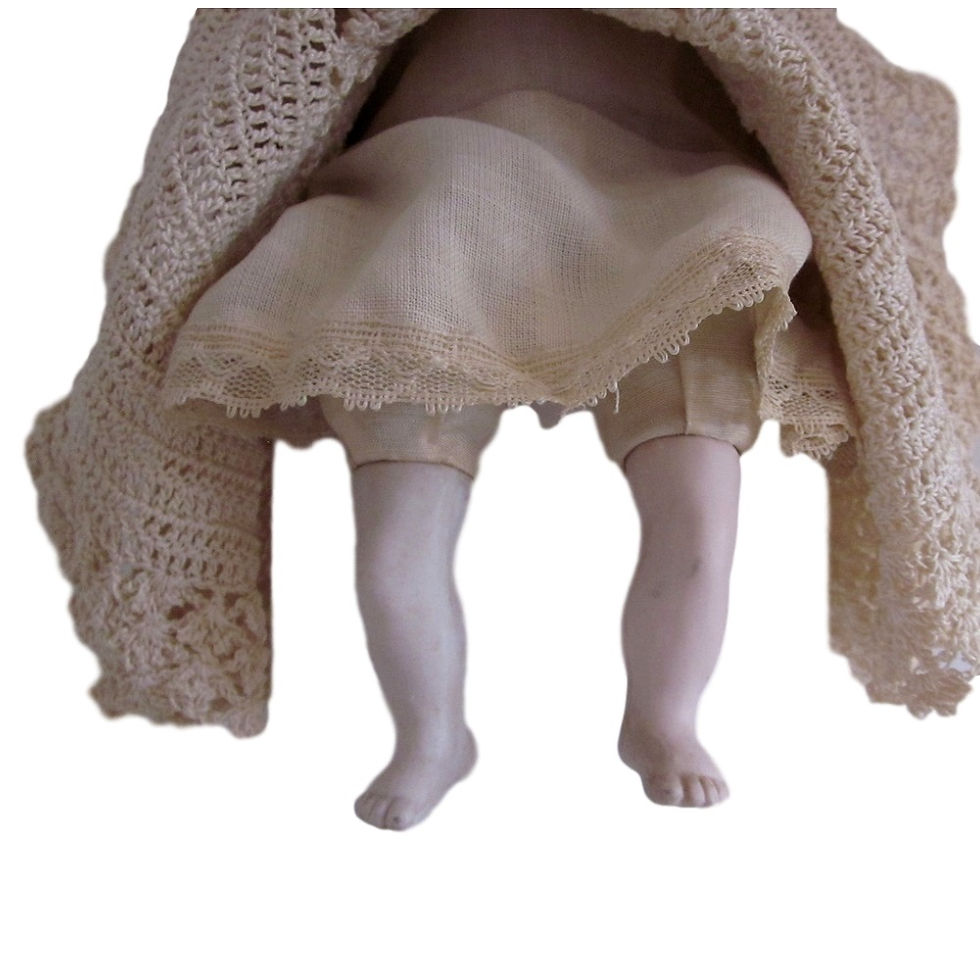 Miniature : Poupée porcelaine