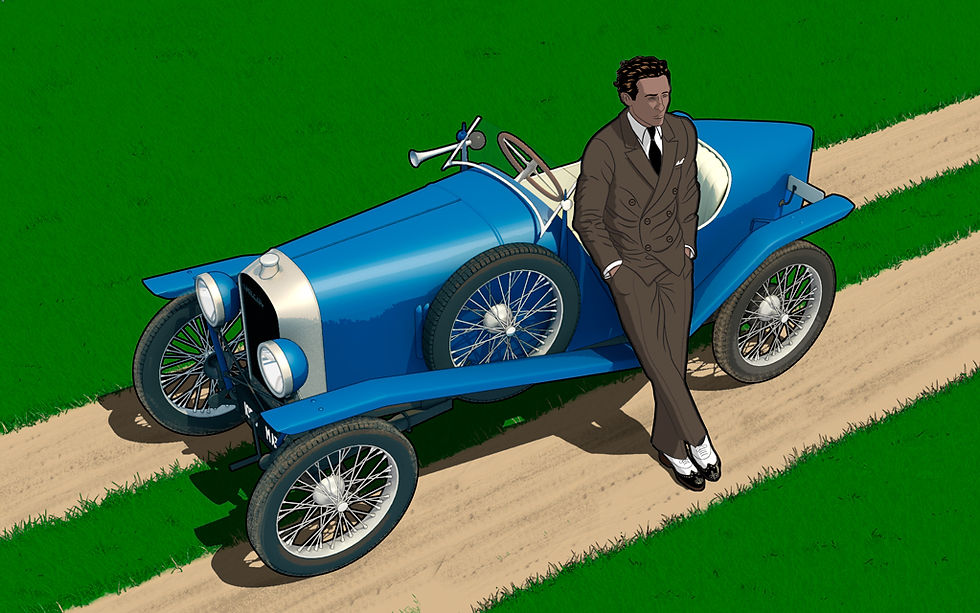 Amilcar bleue