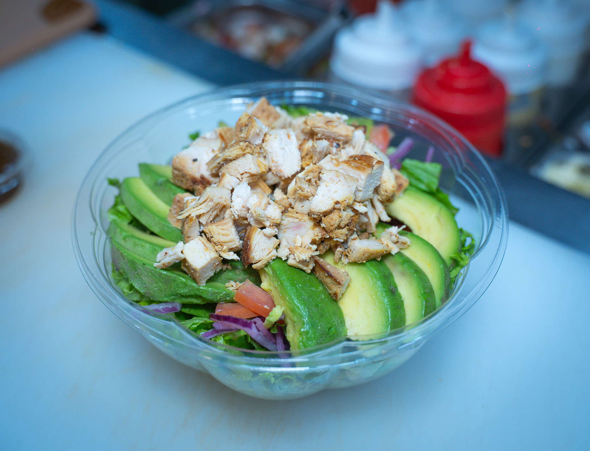 Arranged Food and Objects