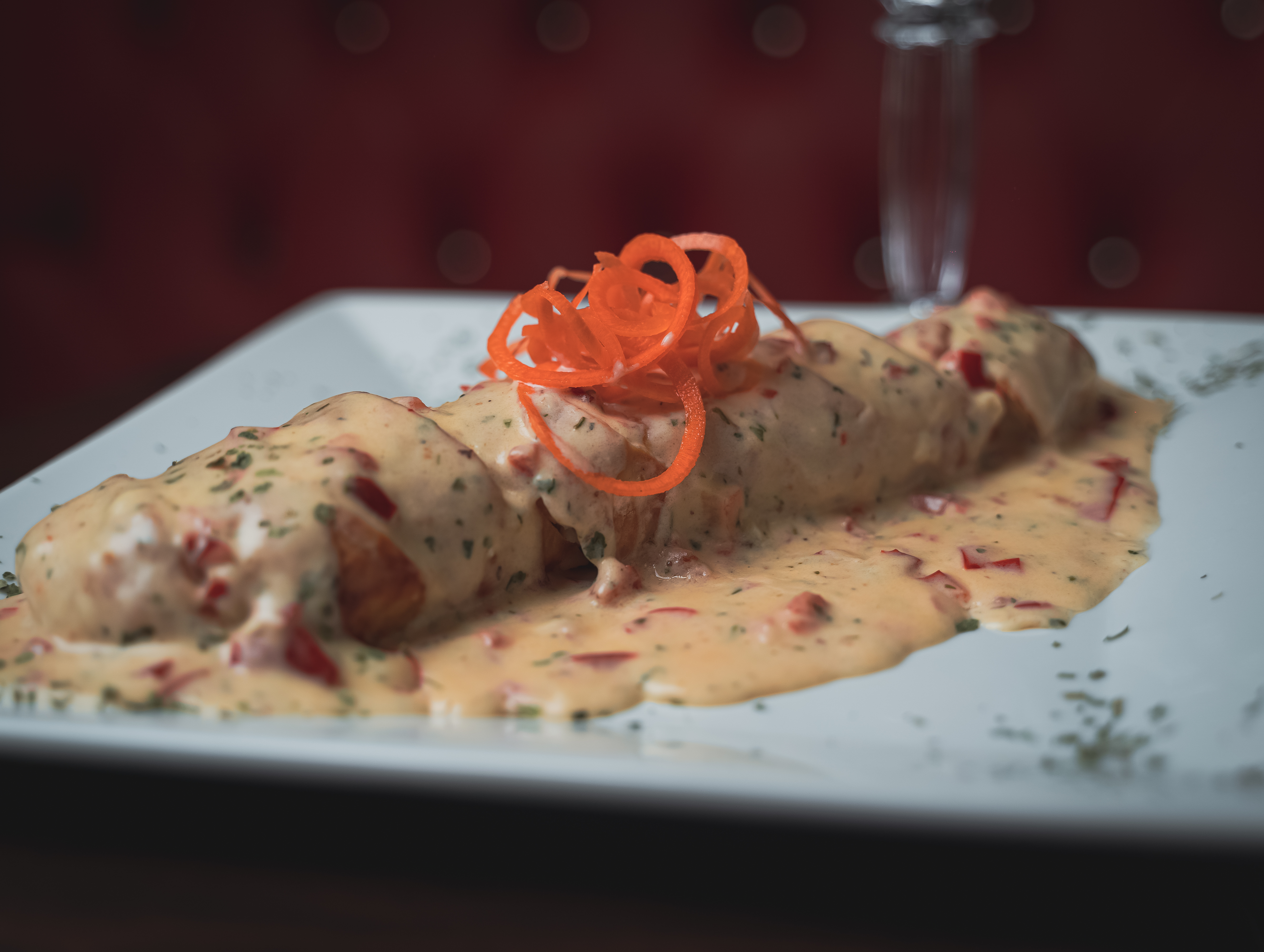 Arranged Food and Objects